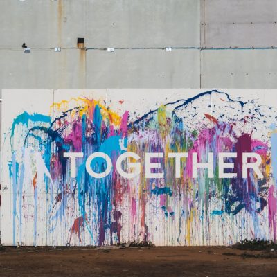 Photo by Nicole Baster Together sign